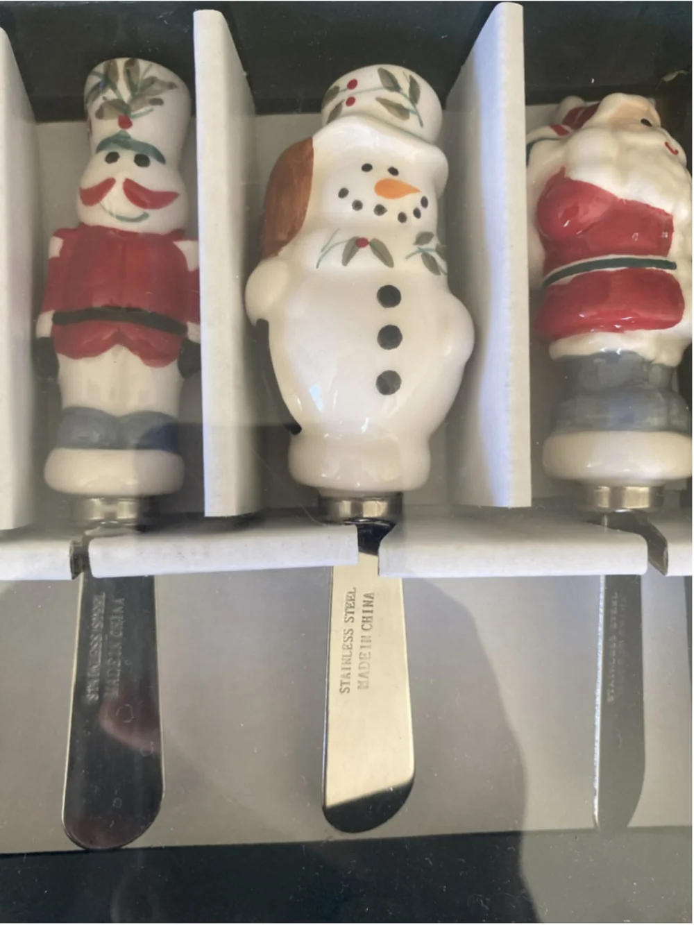 Pfaltzgraff Winterberry Spreader Set Christmas Holiday